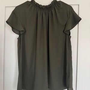 NWT! Express Olive Green Women's Top